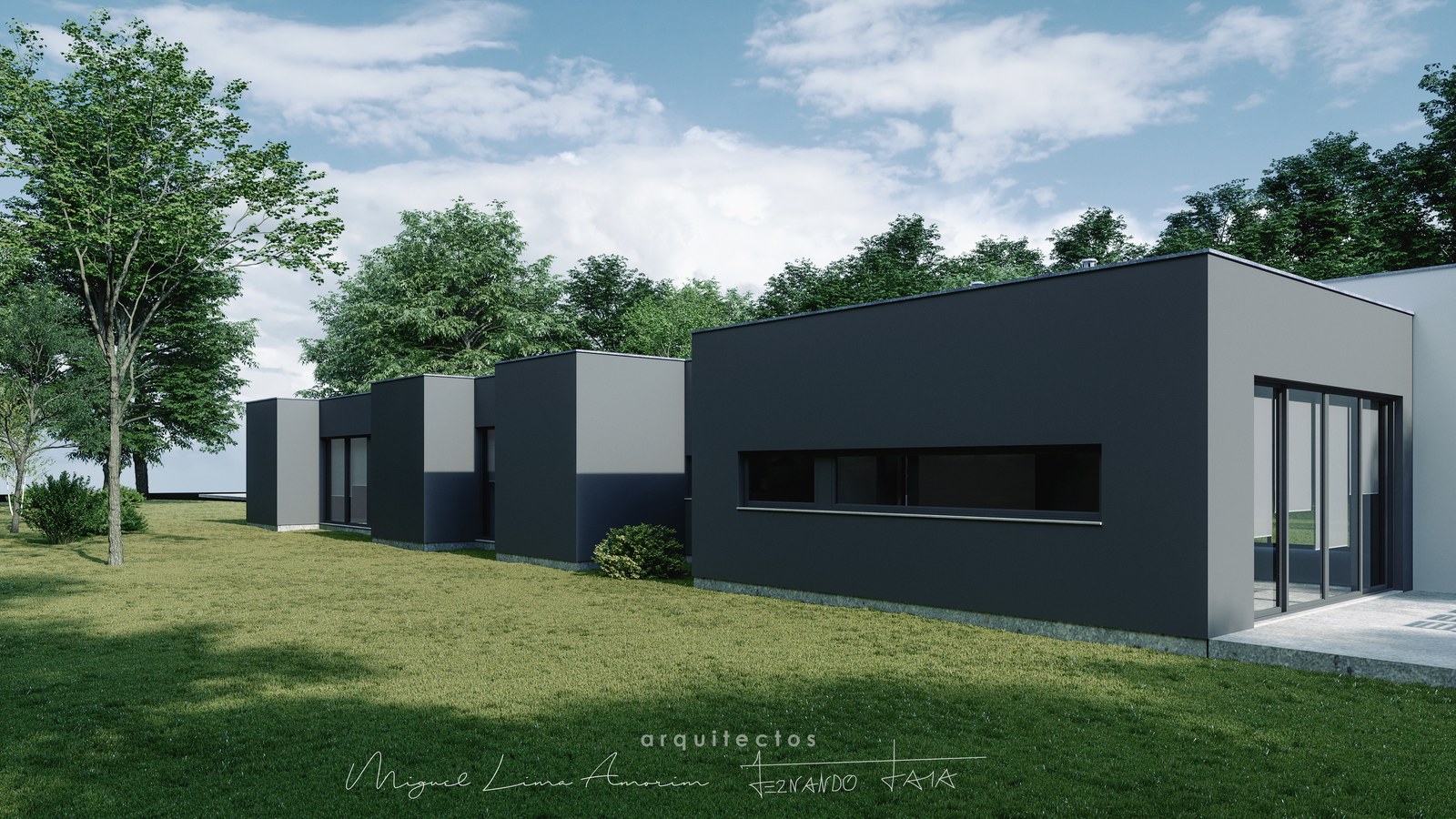 ARQ‑P220 Pátio (Baru) — 3D